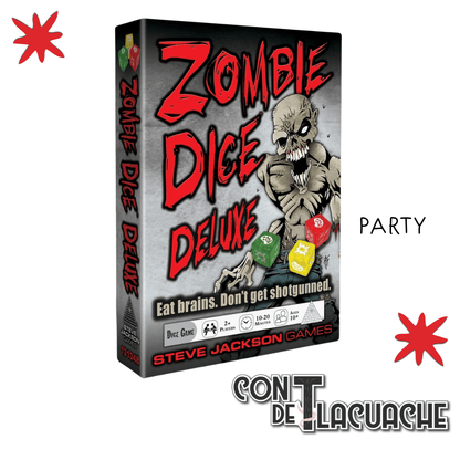 Zombie Dice Deluxe | Steve Jackson Games - Con T de Tlacuache - Con T de Tlacuache