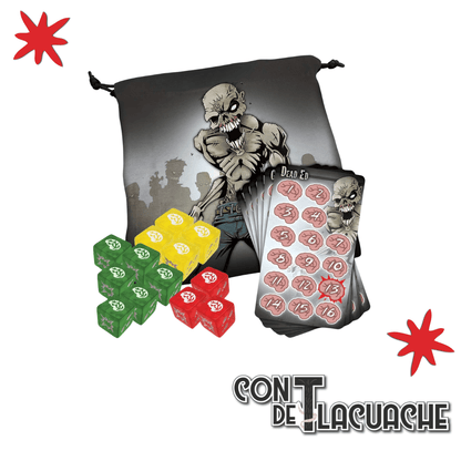 Zombie Dice Deluxe | Steve Jackson Games - Con T de Tlacuache - Con T de Tlacuache