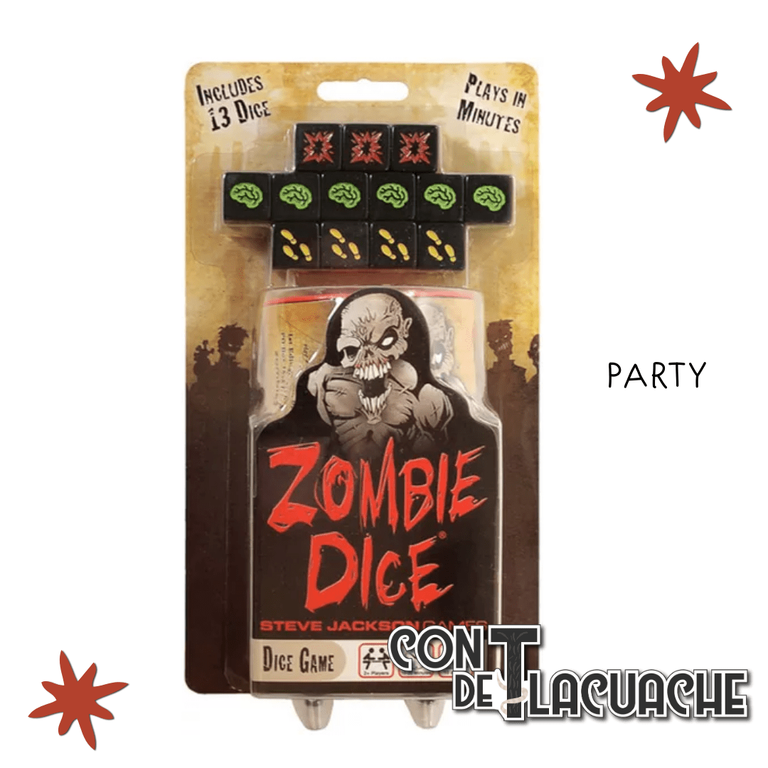 Zombie Dice | Steve Jackson Games - Con T de Tlacuache - Steve Jackson Games