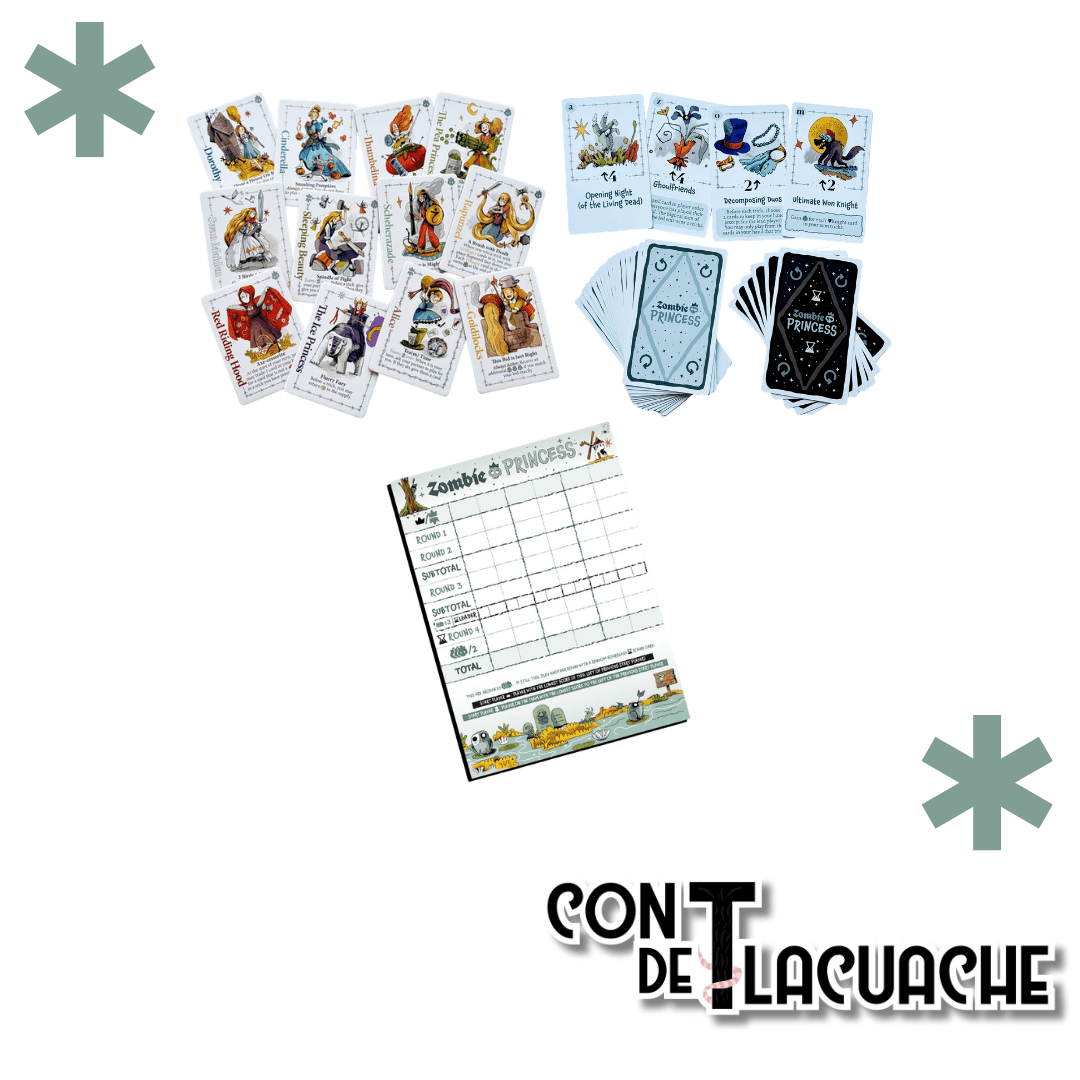 Zombie Princess Deluxe Edition | Bezier Games - Con T de Tlacuache - Bezier Games