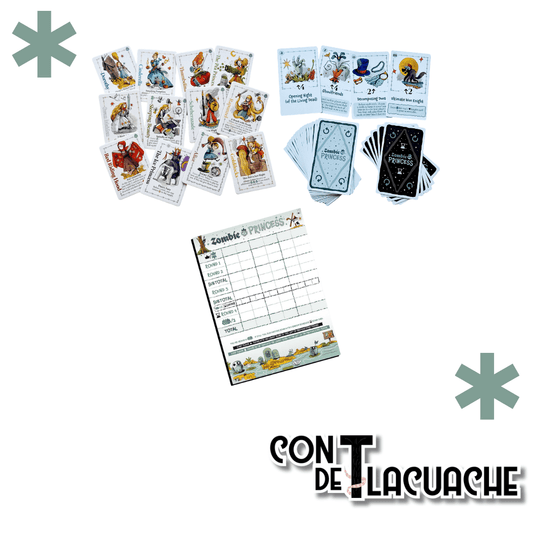Zombie Princess Deluxe Edition | Bezier Games - Con T de Tlacuache - Bezier Games
