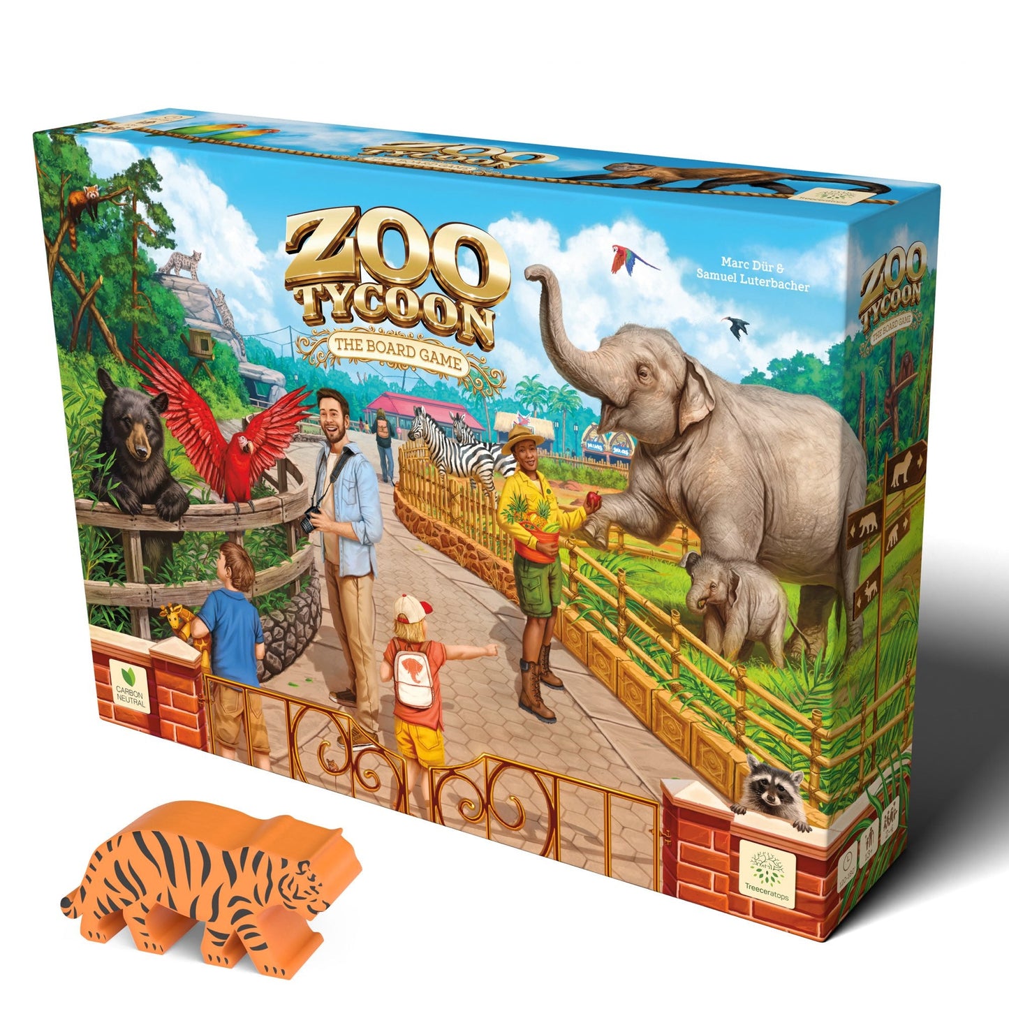 Zoo Tycoon The Board Game Deluxe | KickStarter - Con T de Tlacuache - KickStarter