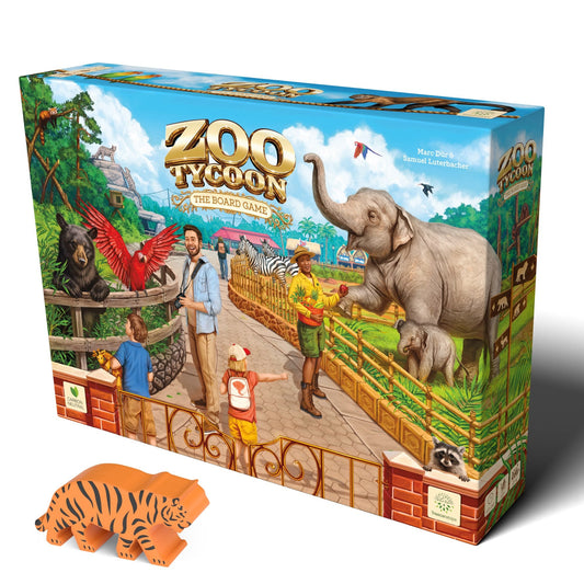 Zoo Tycoon The Board Game Deluxe | KickStarter - Con T de Tlacuache - KickStarter