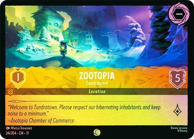 Zootopia - Tundratown (Cold Foil) | Ravensburger - Con T de Tlacuache - Ravensburger