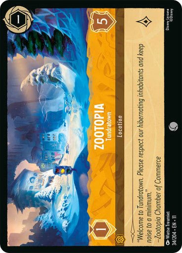 Zootopia - Tundratown (Non - foil) | Ravensburger - Con T de Tlacuache - Ravensburger