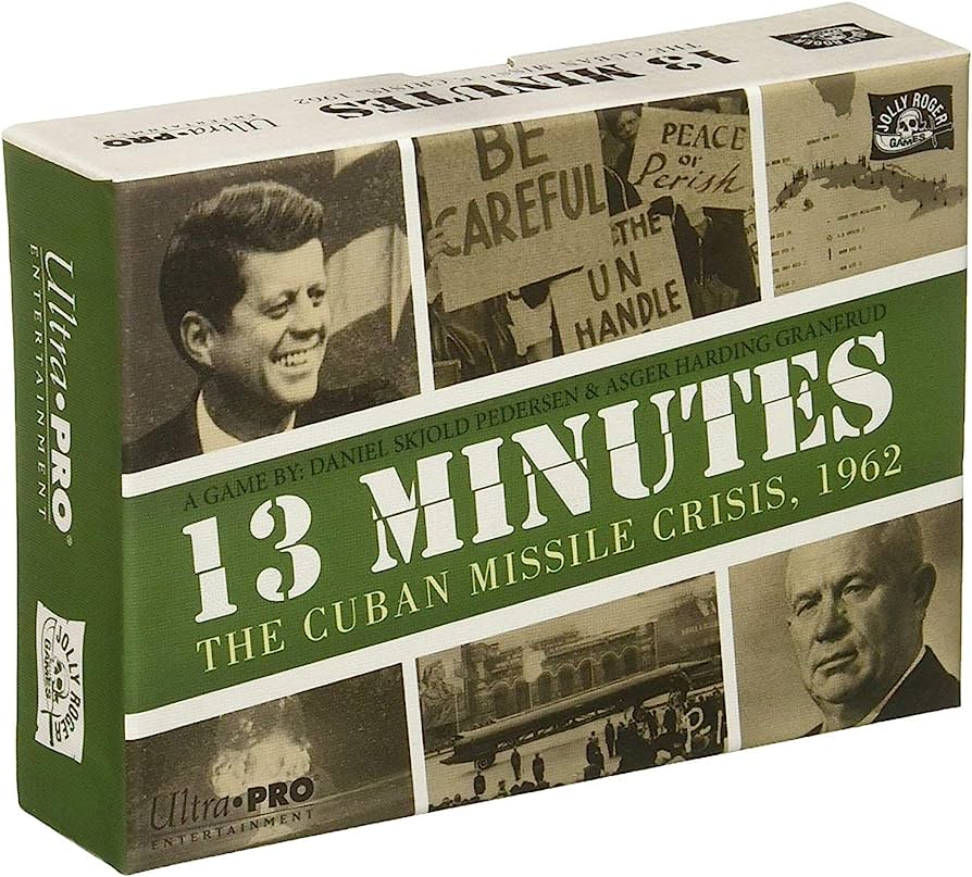 13 Minutes: The Cuban missile Crisis 1962 | Ultra Pro Juego de Mesa México