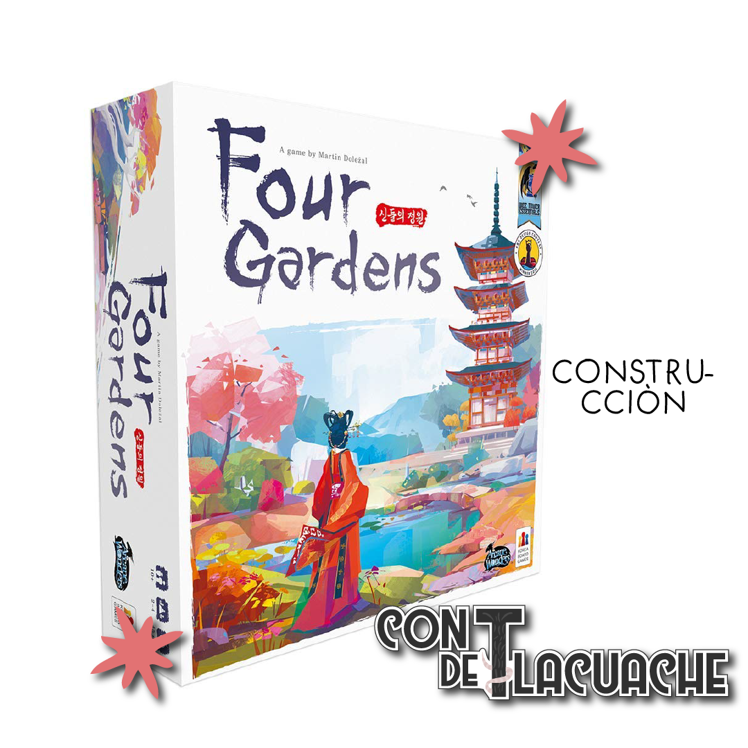Four Gardens | Arrakis Games Juego de Mesa México Construcción