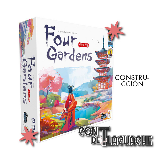 Four Gardens | Arrakis Games Juego de Mesa México Construcción