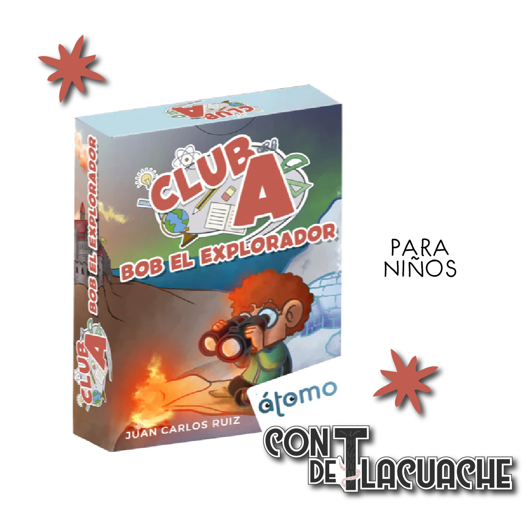 Club A: Bob el Explorador | Atomo Games Juego de Mesa México Para Niños