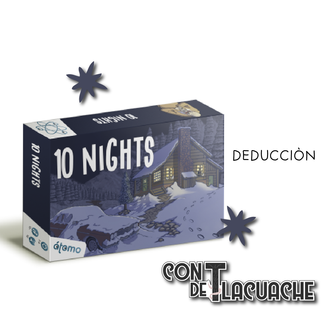 10 Nights | Atomo Games Juego de Mesa México