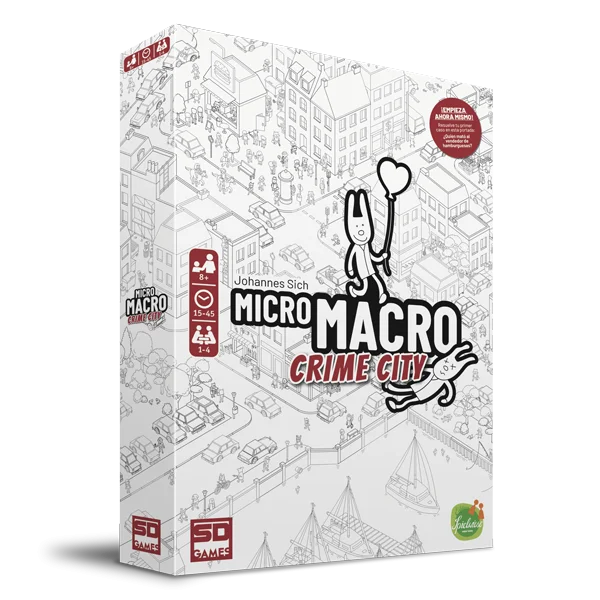 Micro Macro Crime City | SD Games Juego de Mesa