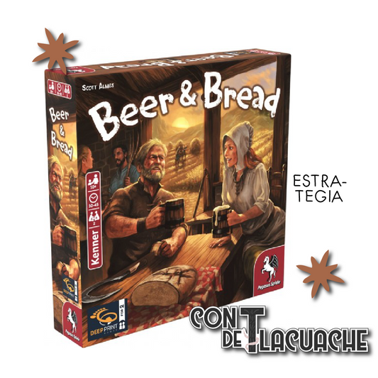 Beer & Bread | Deep Print Games Juego de Mesa México