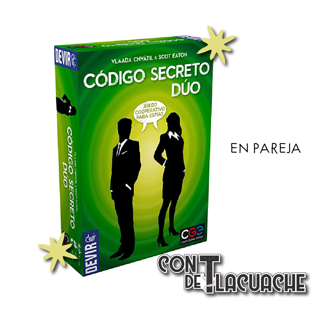 Codigo Secreto Dúo | Devir Juego de Mesa México