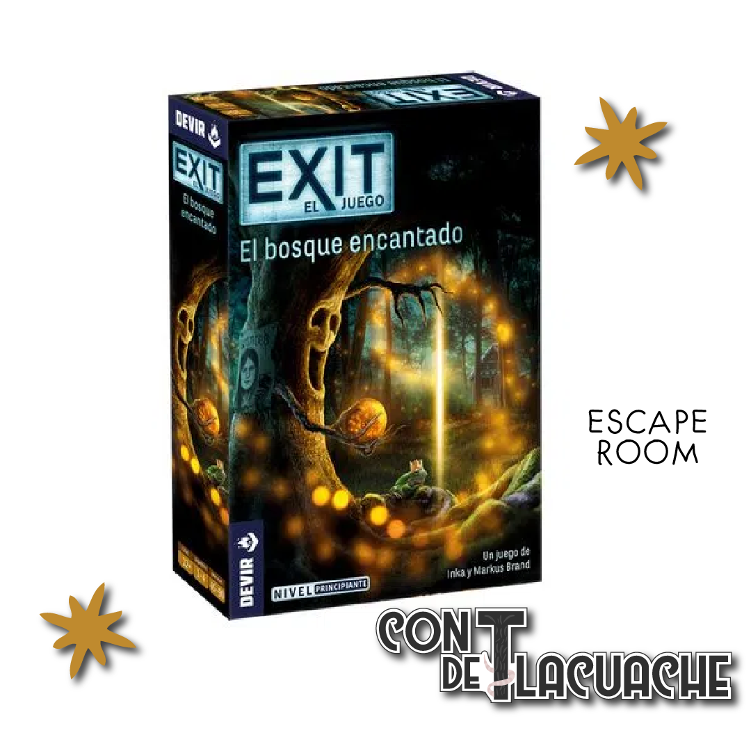 EXIT 16 El Bosque Encantado Nivel: Principiante | Devir Juego de Mesa México Escape Room