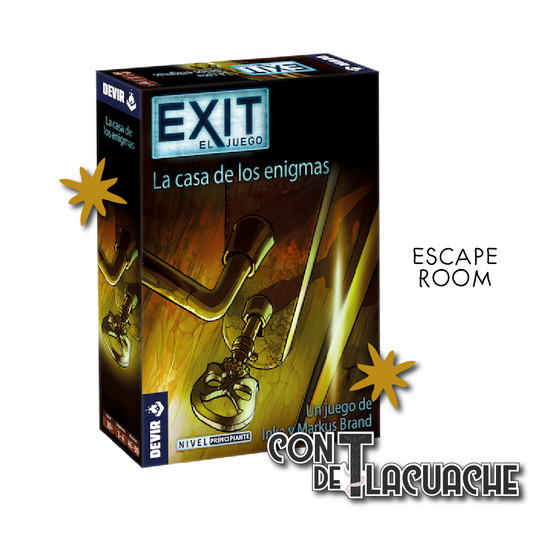 EXIT 12 - La Casa de los Enigmas | Devir Juego de Mesa