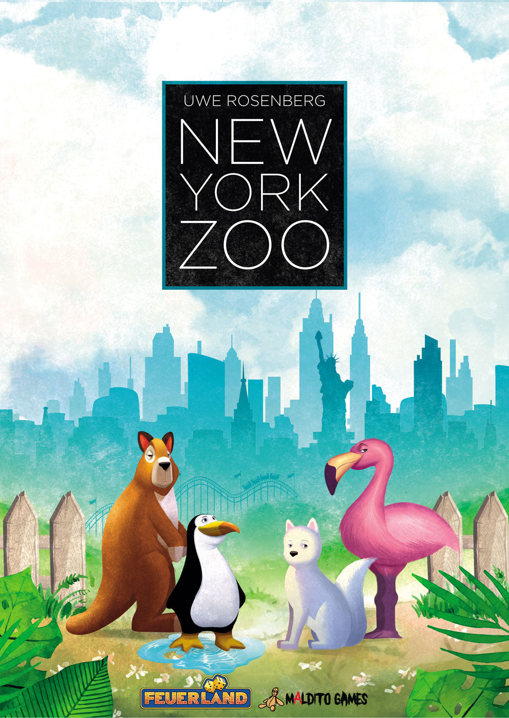 New York Zoo | Maldito Games Juego de Mesa