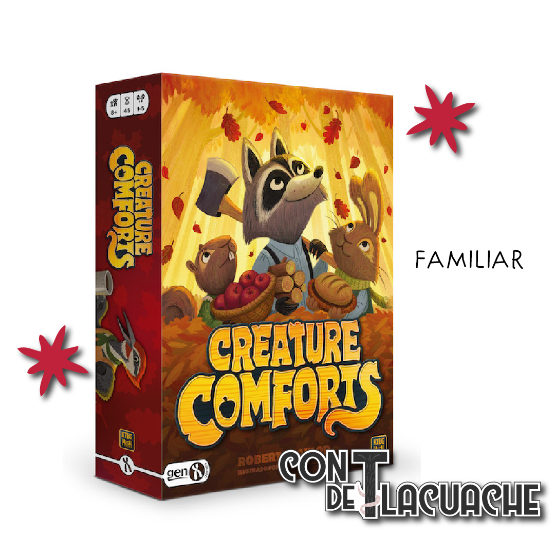 Creature Comforts | Gen X Games Juego de Mesa México