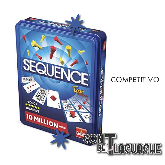 Sequence Tour Edition | Goliath Juego de Mesa