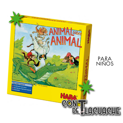 Animal Sobre Animal | Haba Juego de Mesa México Infantil