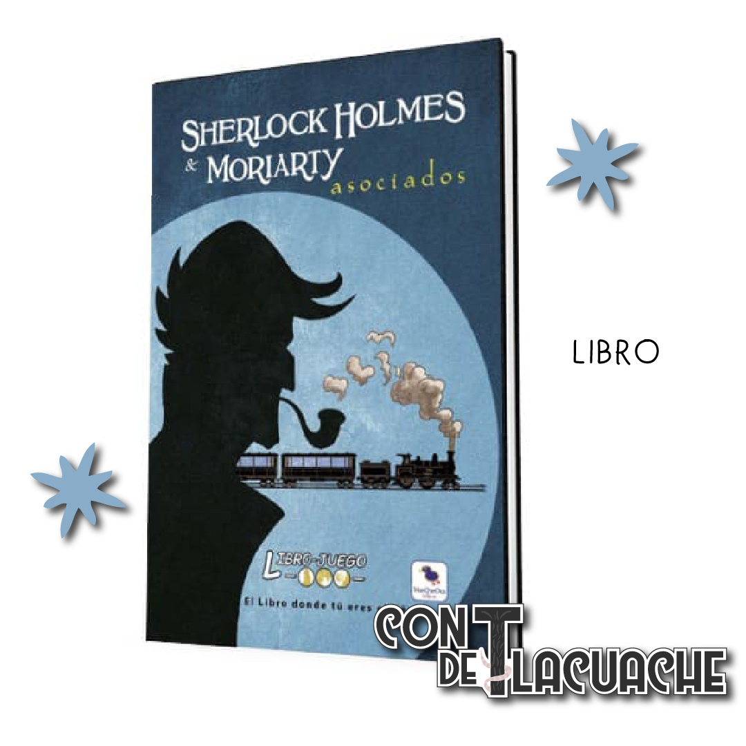 Sherlock Holmes & Moriarty Asociados | Libro Juego Juego de Mesa