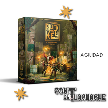 Block and Key | Maldito Games Juego de Mesa México