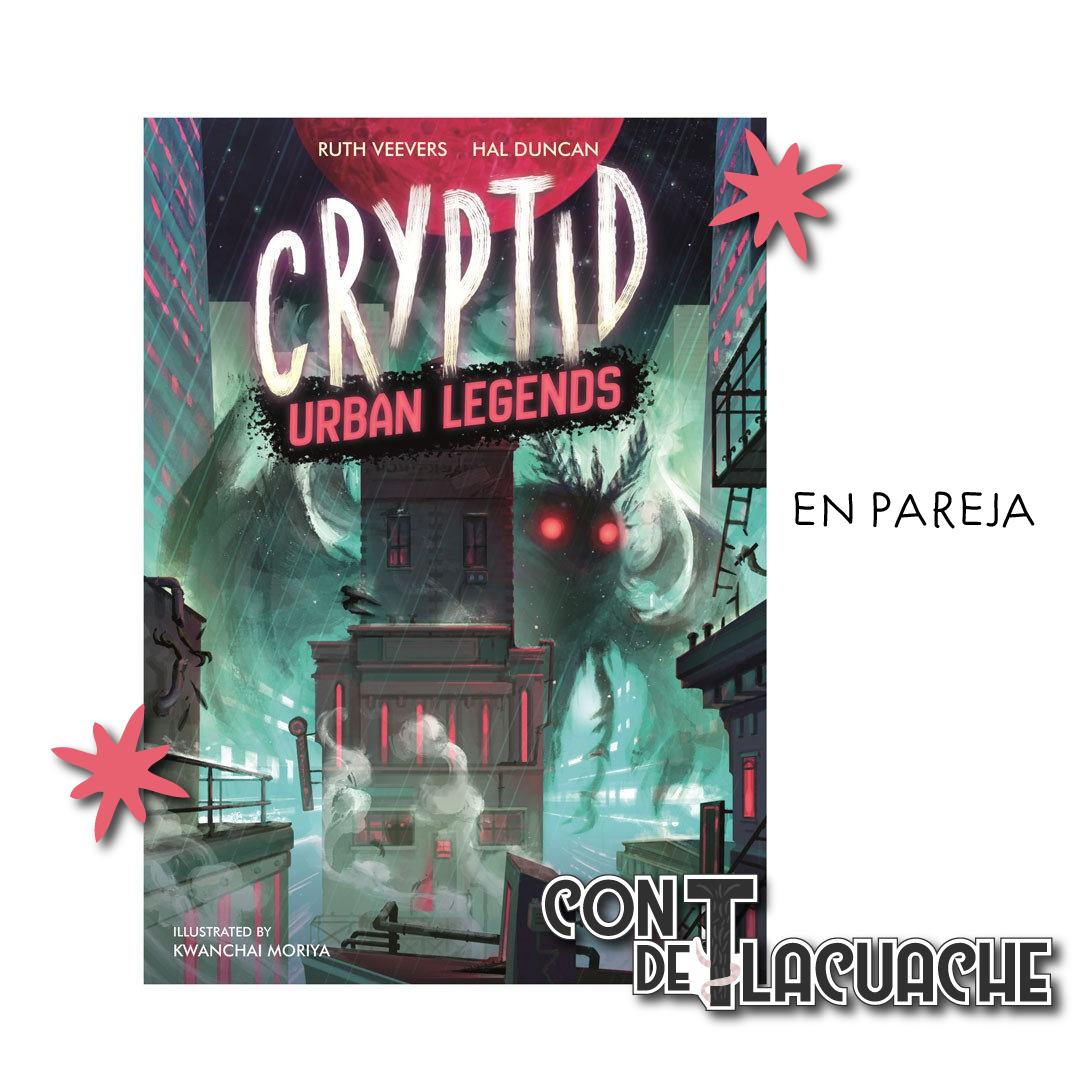 Cryptid Urban Legends | Osprey Games Juego de Mesa México Deducción