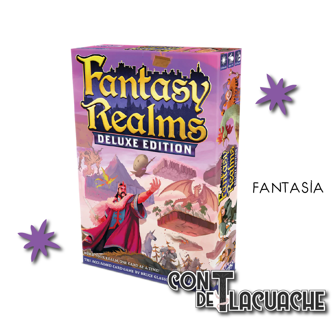 Fantasy Realms: Deluxe Edition | Wizkids Juego de Mesa México Fantasia
