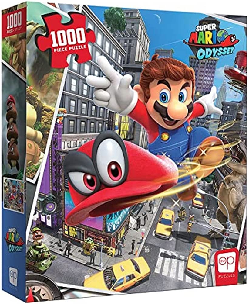 Super Mario Odyssey Snapshots 1000 pzas | Op Puzzles Juego de Mesa