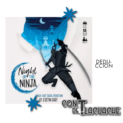 Night of the Ninja | Brotherwise Games - Con T de Tlacuache - Brotherwise Games