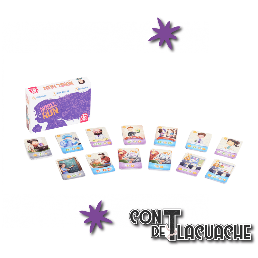 Nobel Run | Tranjis Games - Con T de Tlacuache - Tranjis Games