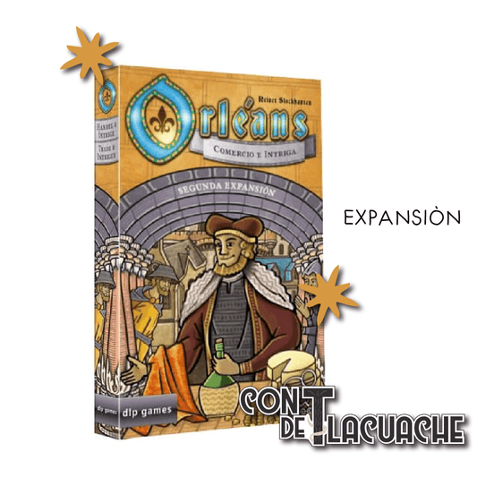 Orleans Comercio e Intriga Expansión | Arrakis - Con T de Tlacuache - Arrakis Games