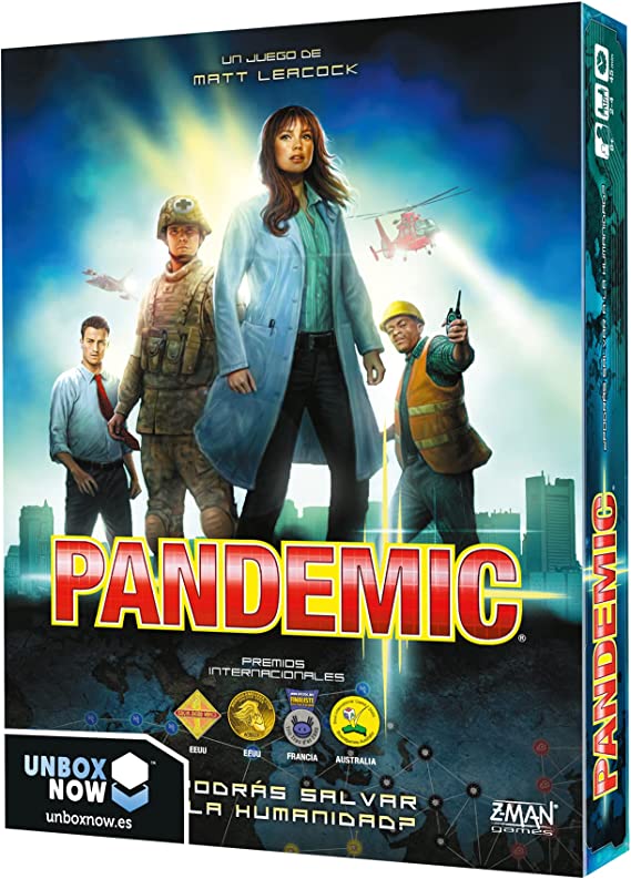 Pandemic | Z - man - Con T de Tlacuache - Z - man Games