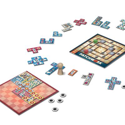 Patchwork Americana Edition | Look Out Games - Con T de Tlacuache - Look Out Games