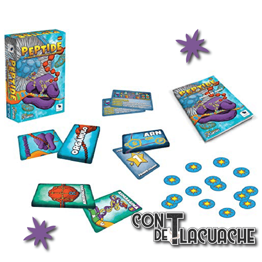 Peptide El juego de Construccion de Proteinas | Mas Que Oca - Con T de Tlacuache - Mas Que Oca