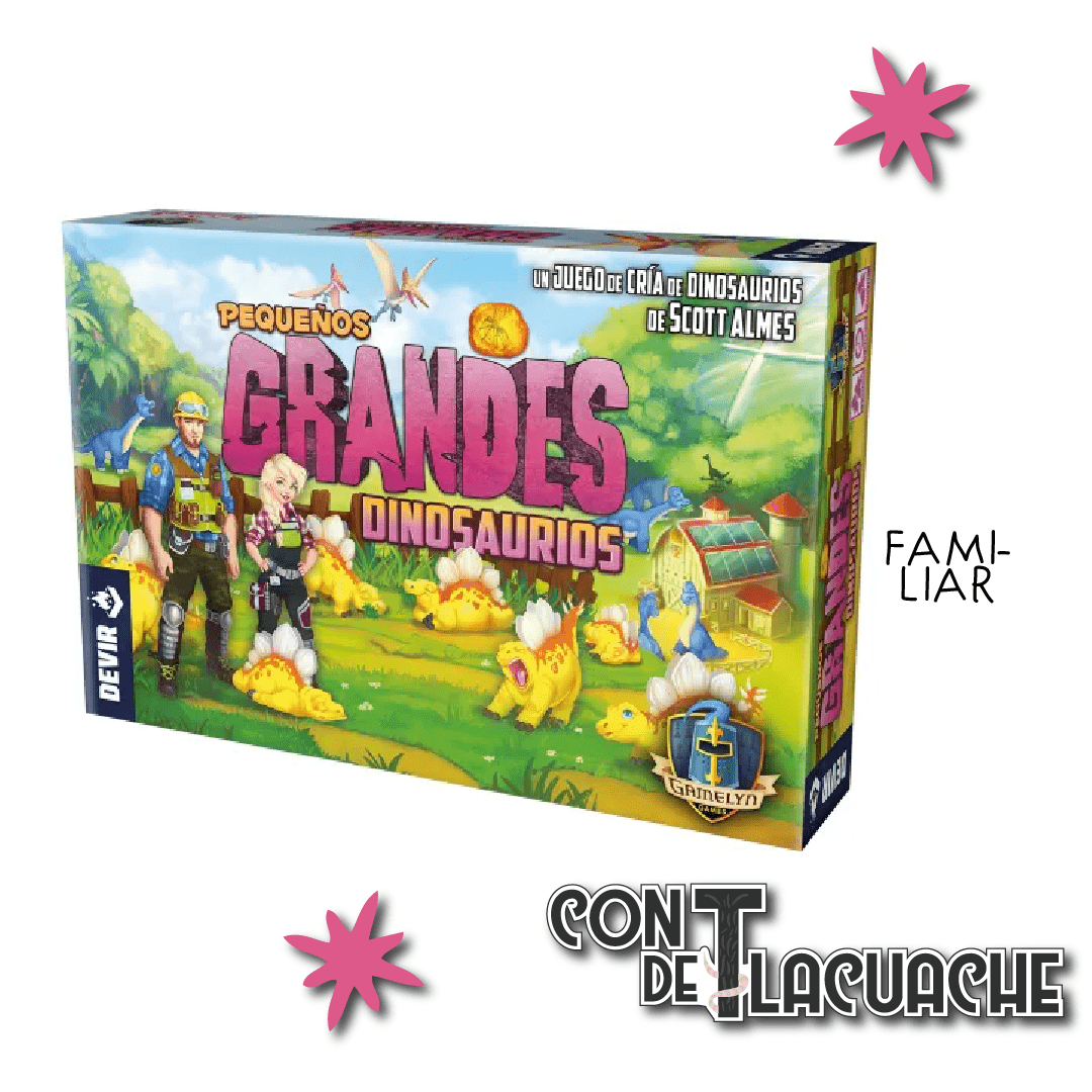 Pequeños Grandes Dinosaurios | Devir - Con T de Tlacuache - Devir