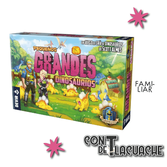 Pequeños Grandes Dinosaurios | Devir - Con T de Tlacuache - Devir