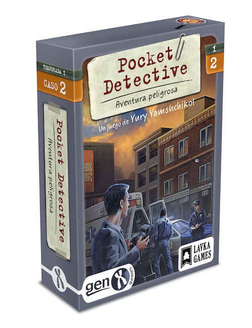 Pocket Detective 2: Aventura Peligrosa | Gen X Games Juego de Mesa