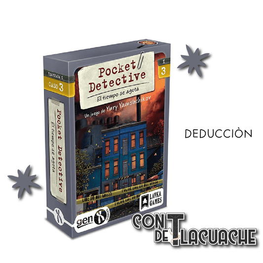 Pocket Detective 3 El tiempo se agota | Gen X Games - Con T de Tlacuache - Gen X Games