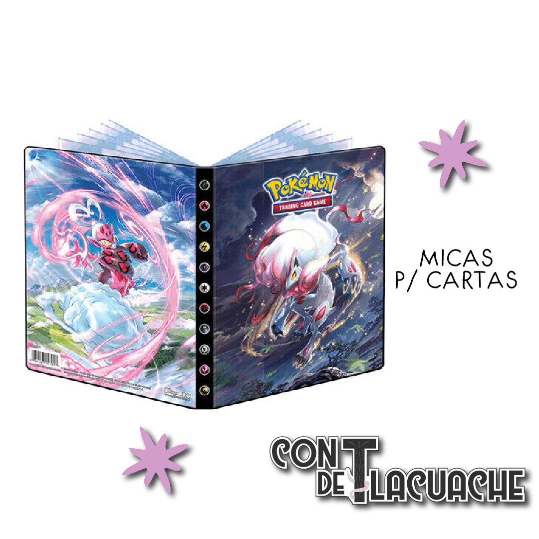 Pokemon 4 - Pocket Portfolio Sword & Shield 11 | Pokemon - Con T de Tlacuache - Pokemon