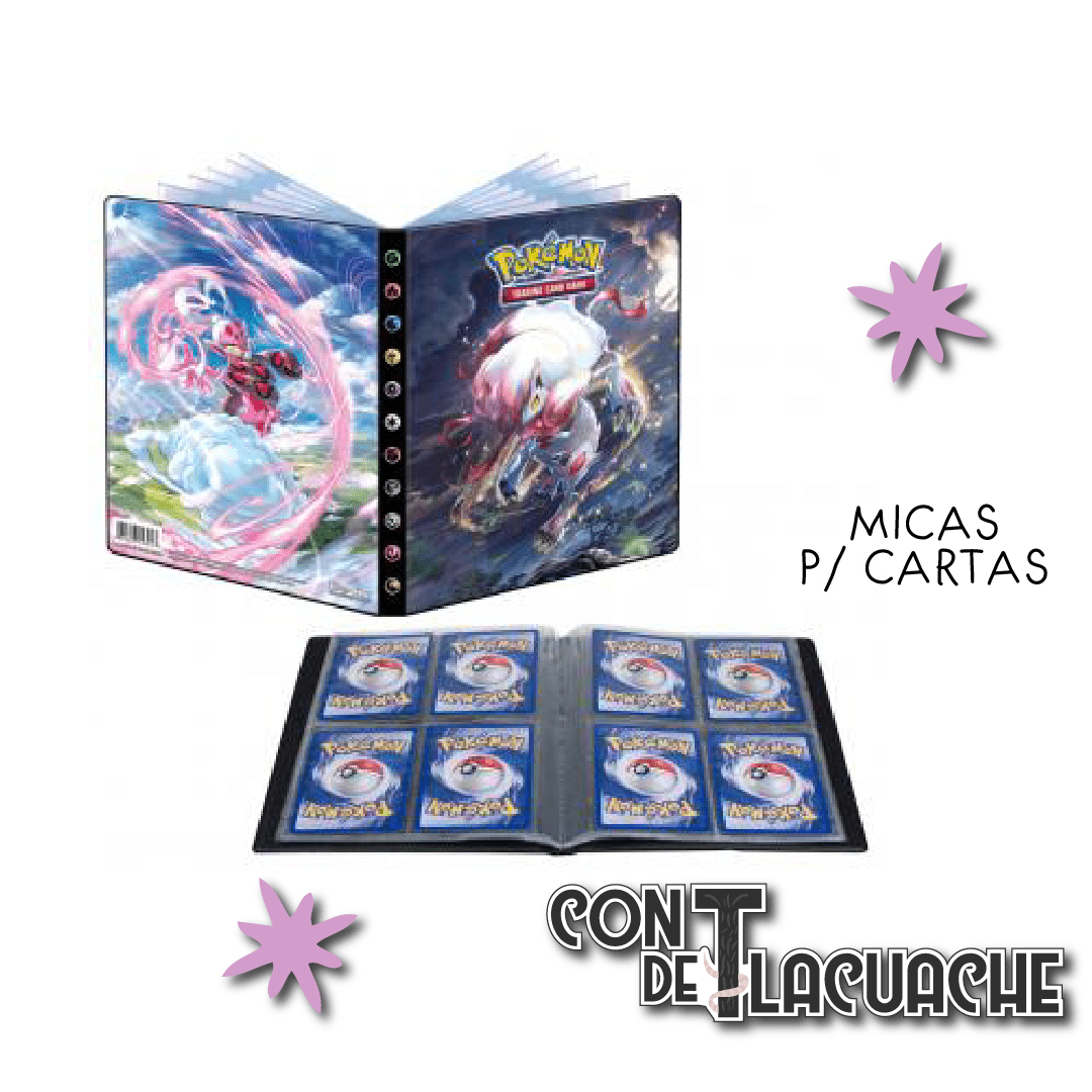 Pokemon 4 - Pocket Portfolio Sword & Shield 11 | Pokemon - Con T de Tlacuache - Pokemon