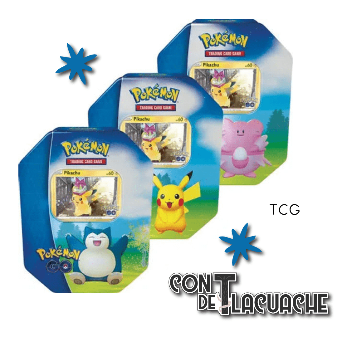 Pokémon GO Tin | Pokémon - Con T de Tlacuache - Pokemon