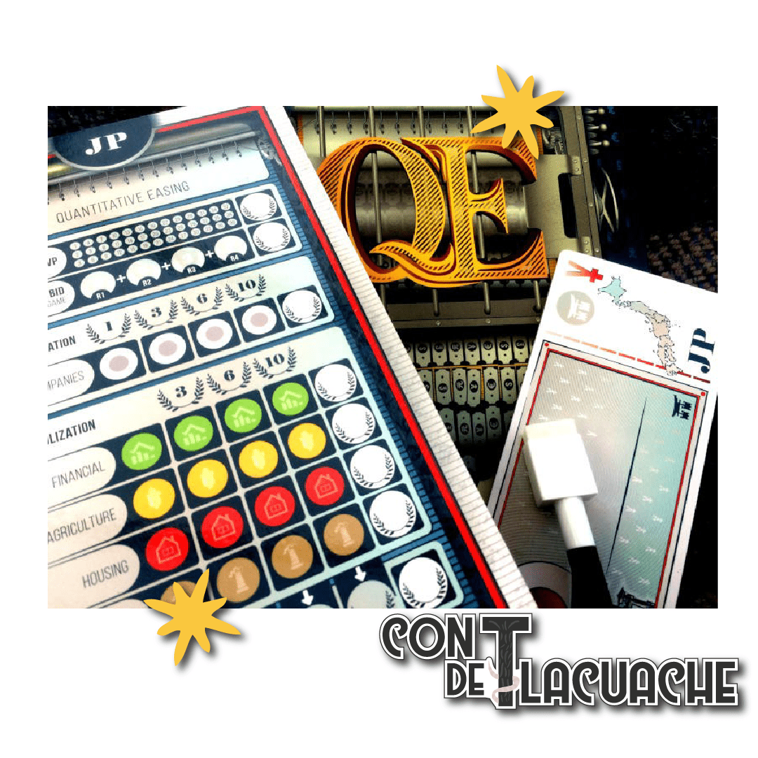 Q.E. | Board Games Tables - Con T de Tlacuache - Board Games Tables