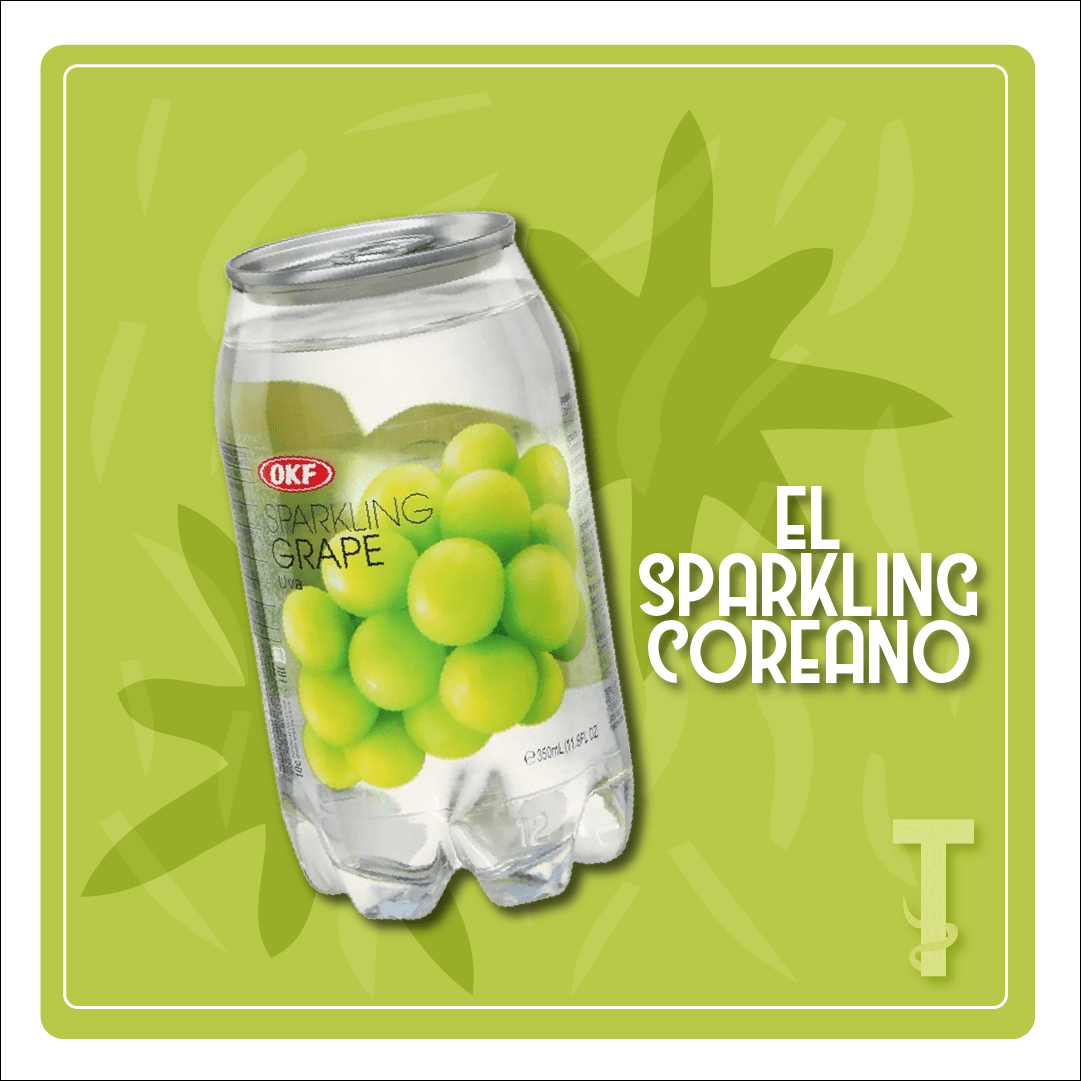 Refresco Coreano Sparkling | Variedad - Con T de Tlacuache - Con T de Tlacuache
