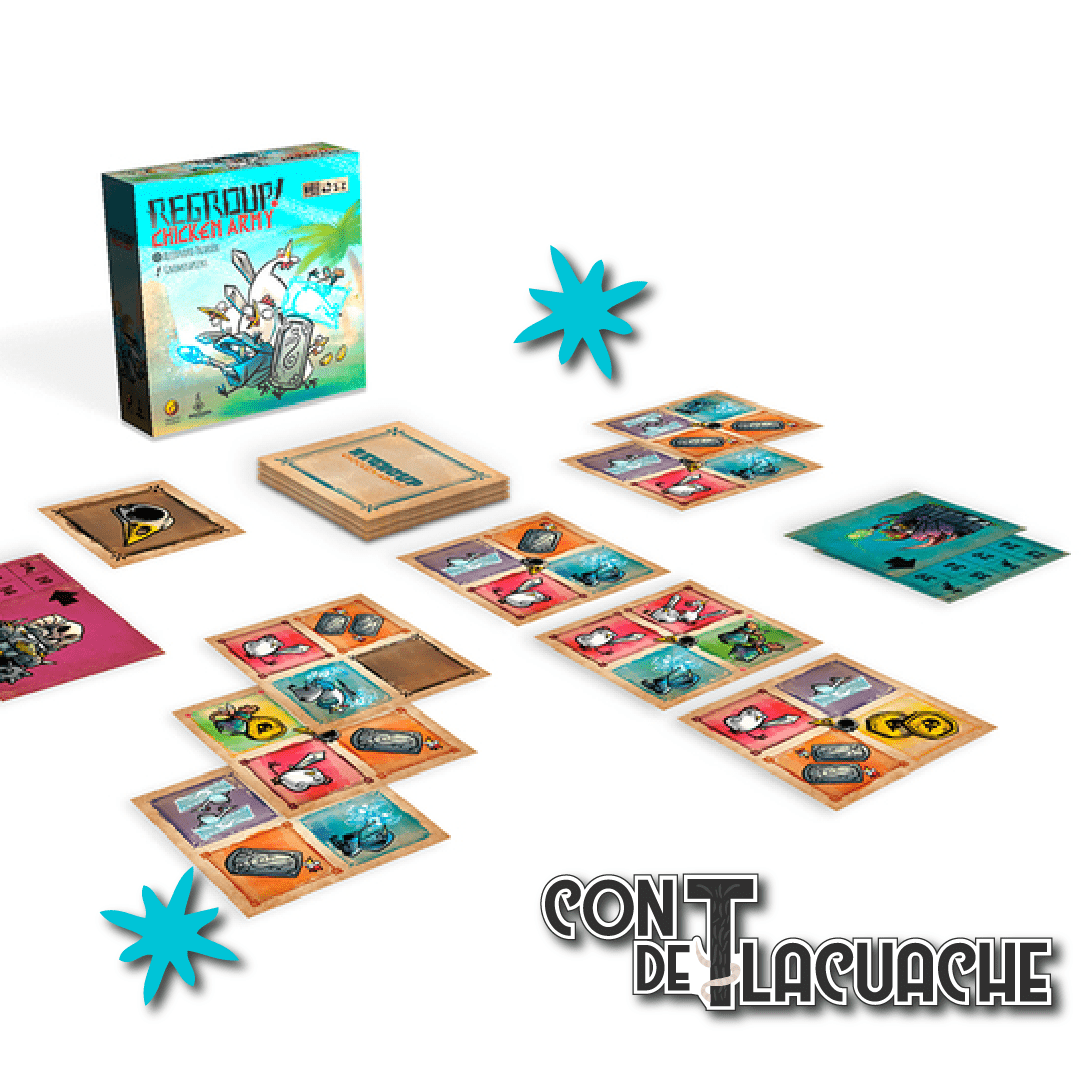 Regroup! Chicken Army | Detestable Games - Con T de Tlacuache - Detestable Games