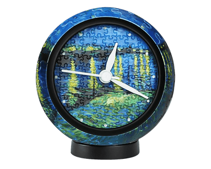 Reloj Noche Estrellada Rompecabezas Reloj 3D 145 Piezas | Pintoo - Con T de Tlacuache - tdetlacuache