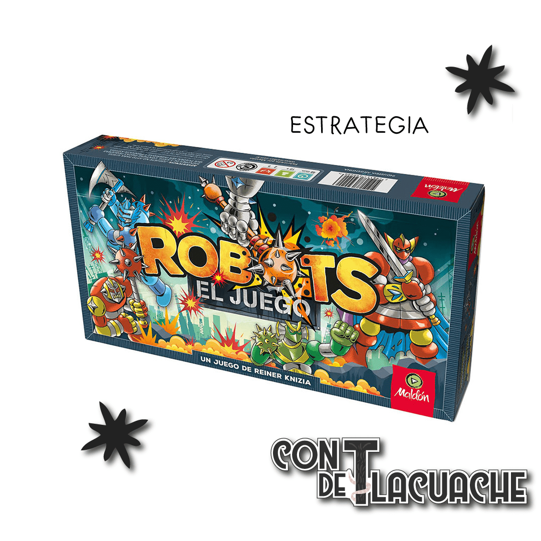 Robots | Juegos Maldon - Con T de Tlacuache - Juegos Maldon
