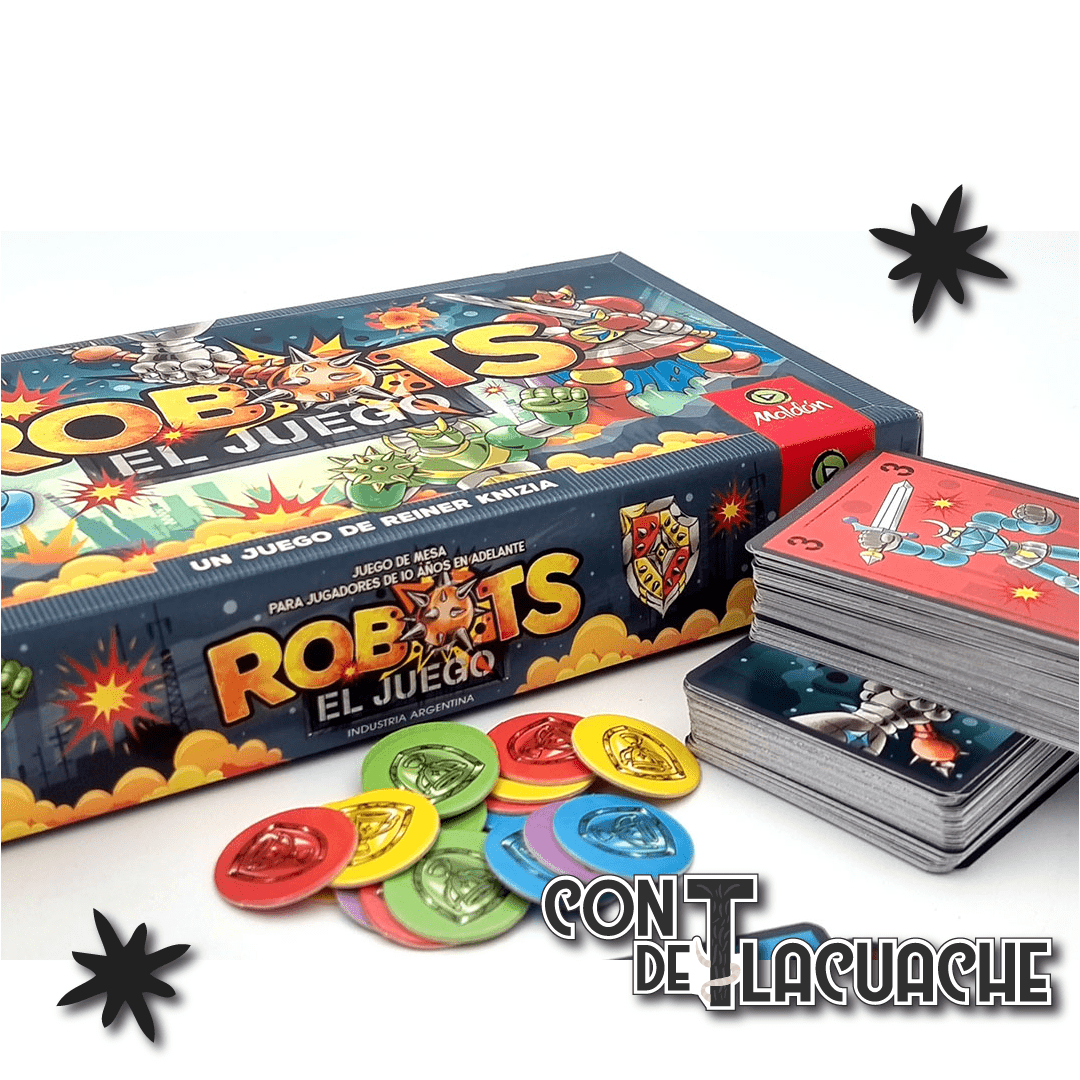 Robots | Juegos Maldon - Con T de Tlacuache - Juegos Maldon