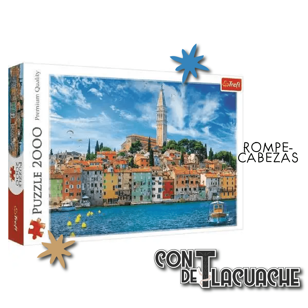 Rovinj, Croacia (2000 pzas) | Trefl - Con T de Tlacuache - Trefl
