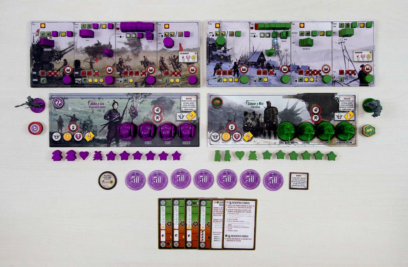 Scythe Invasores De Tierras Lejanas (Invaders from Afar)| Maldito Games - Con T de Tlacuache - tdetlacuache