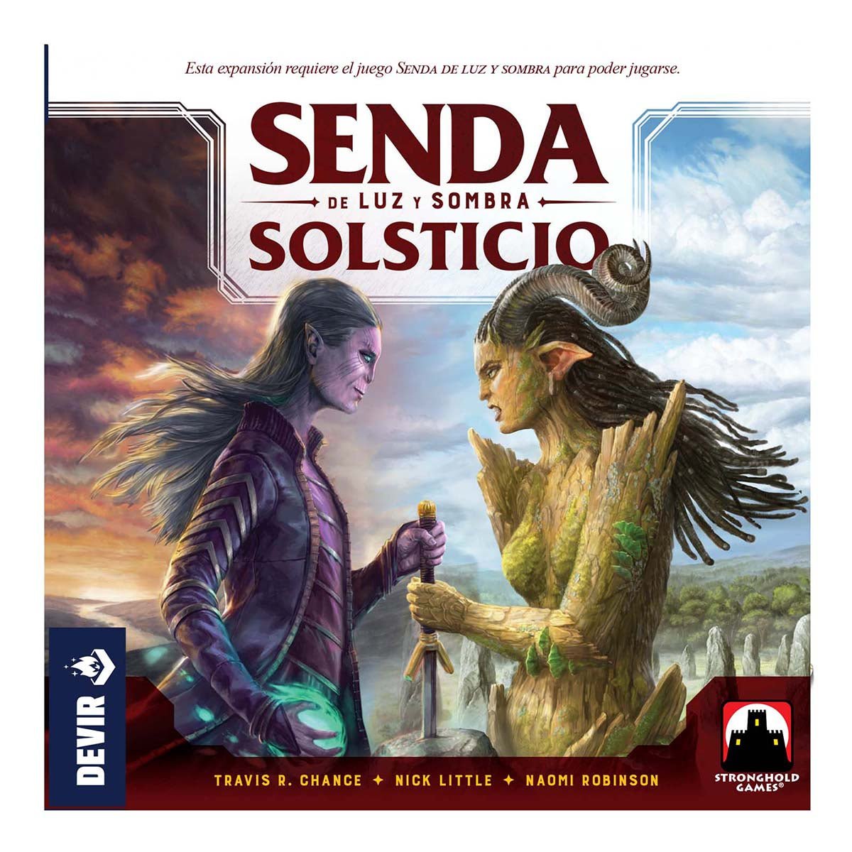 Senda de Luz y Sombra Solsticio (Expansion) | Devir - Con T de Tlacuache - Devir